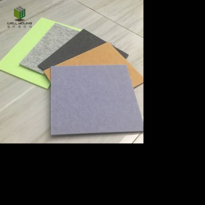 Decoration Material Sound Proof Insulation 100% Pet Acoustic Panel Felt Polyester Acoustic Panel For Studio