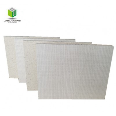 Back Sanded Fireproof MGO Board Interior Decorative Building Material